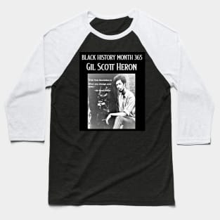 Gil Scott-Heron: The Inner Revolution Baseball T-Shirt